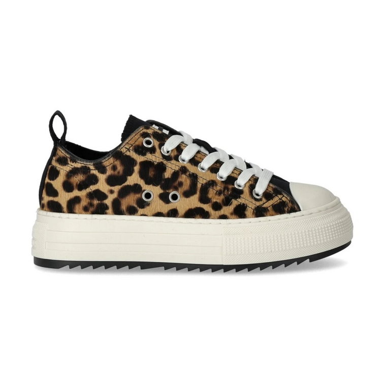 Berlin Leopard Print Sneaker Dsquared2