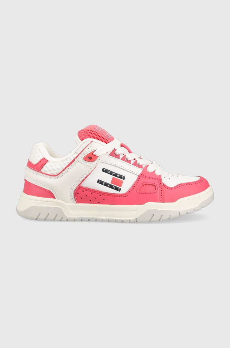 Tommy Jeans sneakersy WMNS SKATE SNEAKER kolor różowy