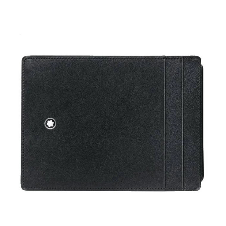Czarny portfel MST Pocket 4cc ID Card Montblanc