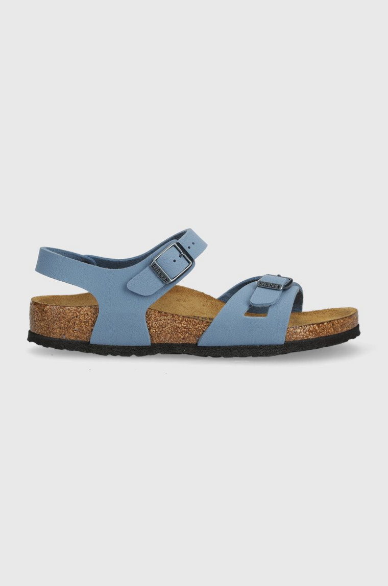 Birkenstock sandały dziecięce Rio Kids BFBC kolor niebieski