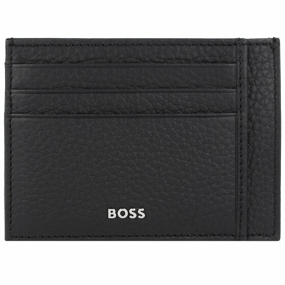 Boss Crosstown Credit Card Case Leather 11,5 cm black
