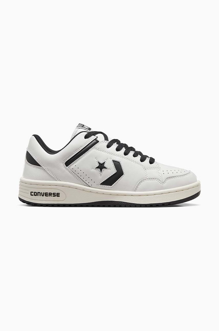 Converse sneakersy skórzane Weapon Old Money kolor biały A07239C