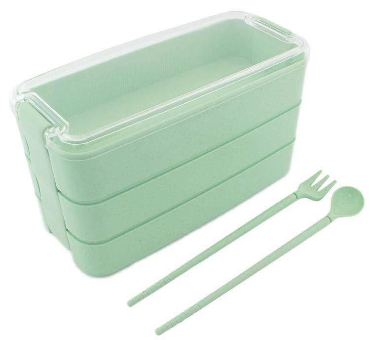 TERMOS OBIADOWY na ŻYWNOŚĆ LUNCH BOX 900ml zielony AG479H