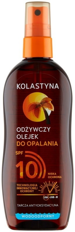 Kolastyna Sun - Olejek do opalania SPF10 150ml  sezon 2021