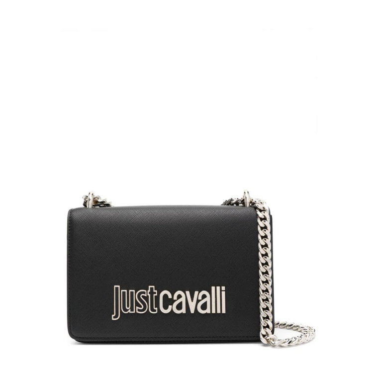 Czarna torba na ramię dla kobiet Just Cavalli