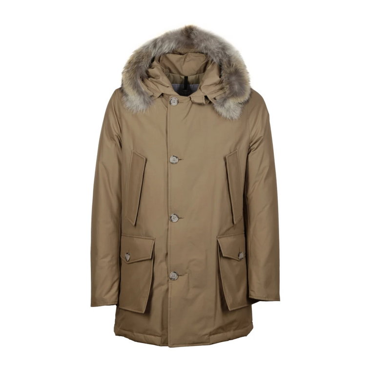 Parka z Odpinanym Futrem Woolrich