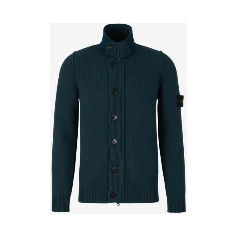 Sweter w kolorze Petrol Green Stone Island