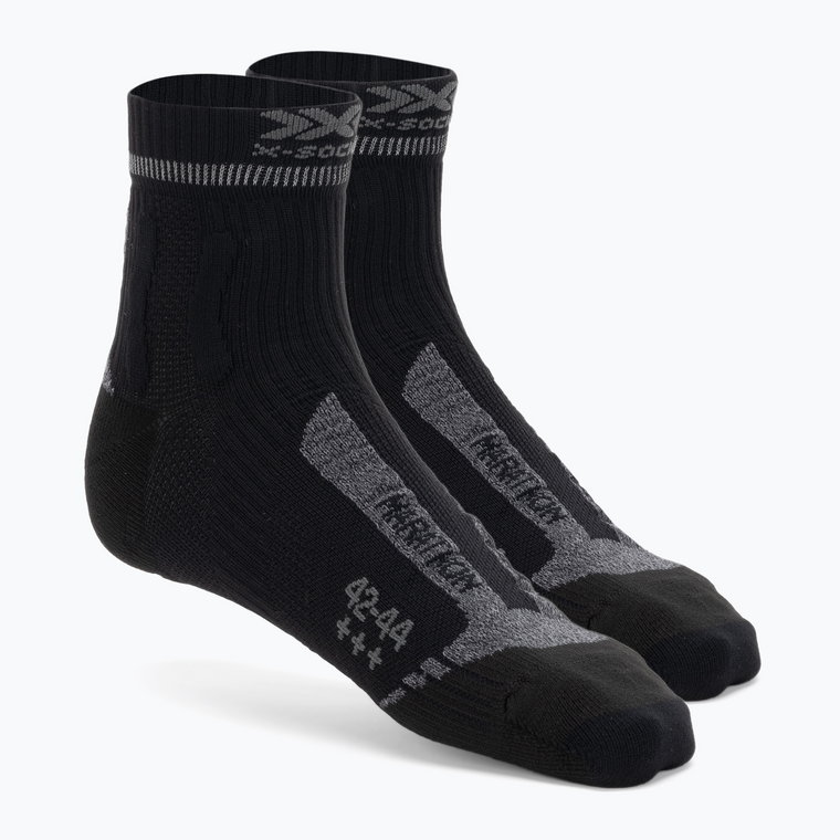 Skarpety do biegania męskie X-Socks Marathon Energy 4.0 opal black/dolomite grey