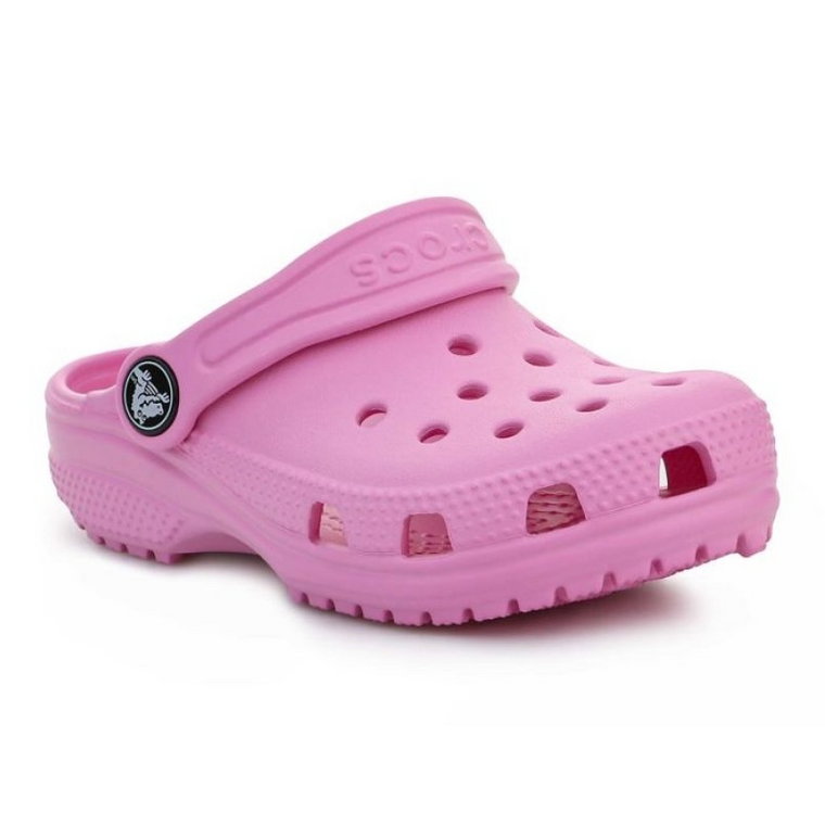 Klapki Crocs Classic Kids Clog T 206990-6SW różowe