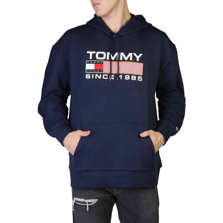 Bluza marki Tommy Hilfiger model DM0DM15009 kolor Niebieski. Odzież męska. Sezon: Jesień/Zima