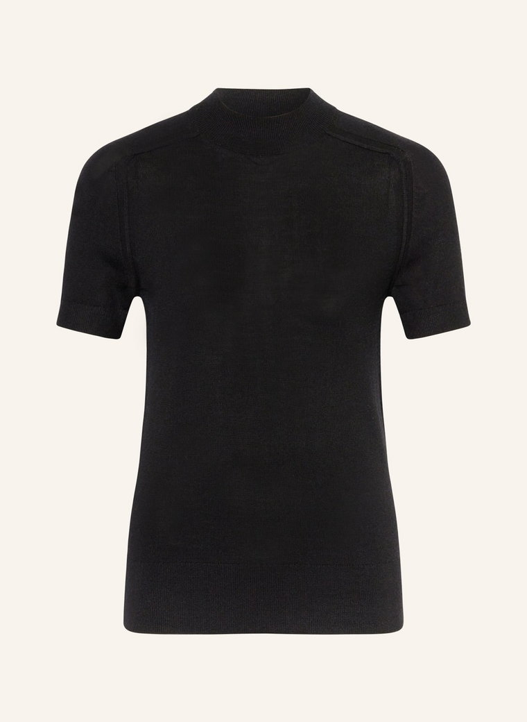 Calvin Klein Dzianinowa Koszulka schwarz