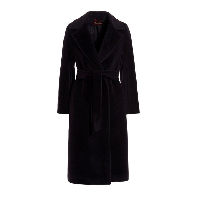 Max Mara Studio Martin Alpaca And Wool Coat Max Mara Studio