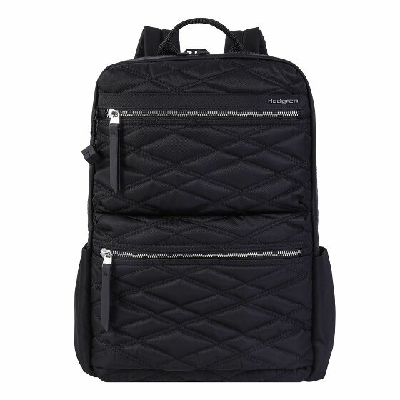 Hedgren Inner City Ava Plecak Ochrona RFID 37 cm Komora na laptopa new quilt full black