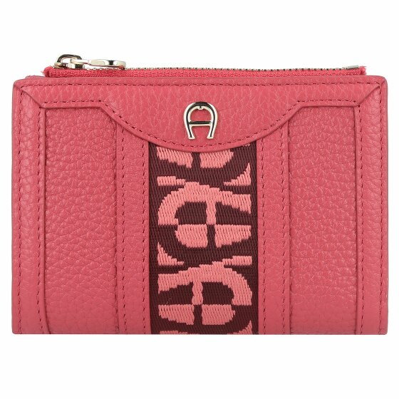 AIGNER Jana Portfel Ochrona RFID Skórzany 10.5 cm dusty rose