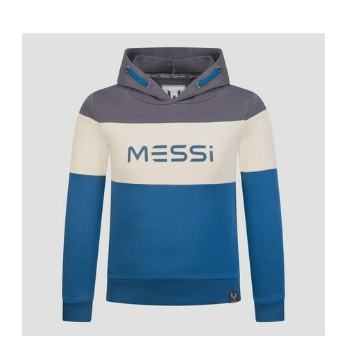 Bluza z kapturem chłopięca Messi S49416-2 122-128 cm Ciemnoszara (8720815175312). Bluzy z kapturem chłopięce