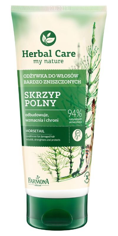 Herbal Care Odżywka do włosów bardzo zniszczonych Skrzyp Polny