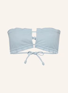 Espadrij L'originale Góra Od Bikini Bandeau Chloe blau