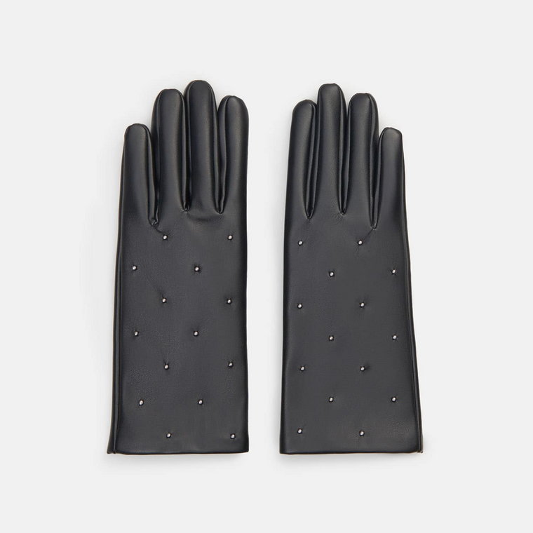 Sinsay - Rękawiczki - Czarny