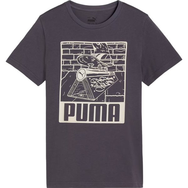 Koszulka juniorska Ess+ MID 90s Graphic Tee B Puma