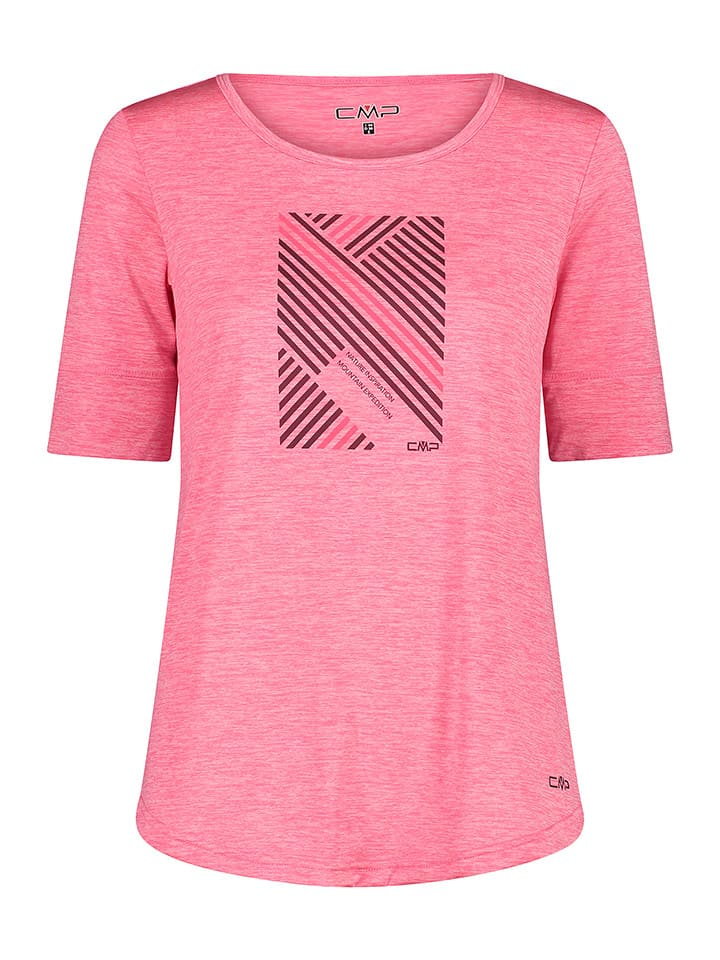 CMP Koszulka sportowa w kolorze różowym