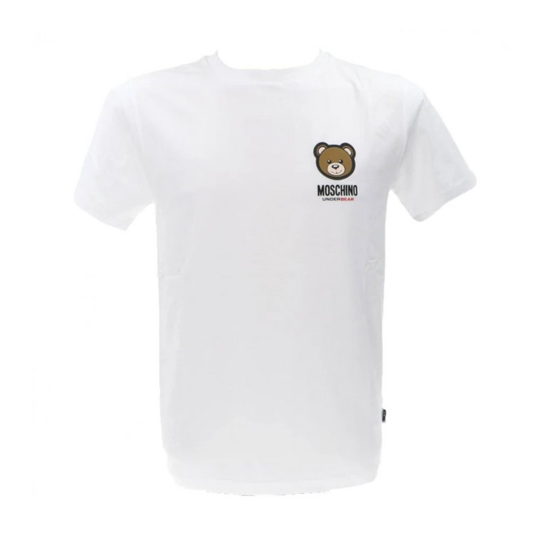 Białe T-shirty i Pola Moschino