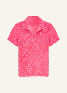 Yippie Hippie Koszulka Polo Z Dodatkiem Materiału Frottee pink