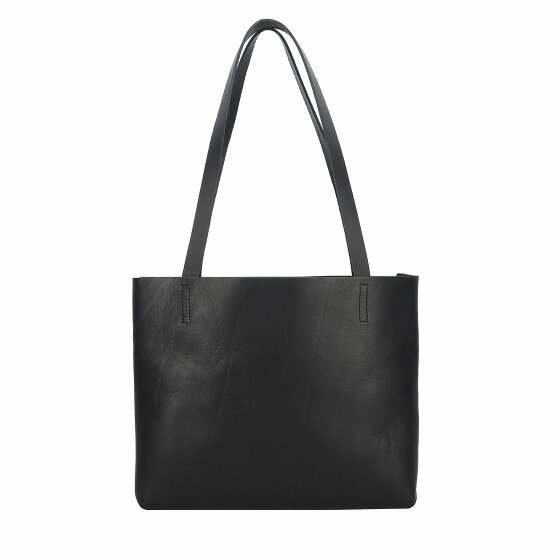 Harold's Paperbag Torba na ramię Skórzany 32 cm schwarz