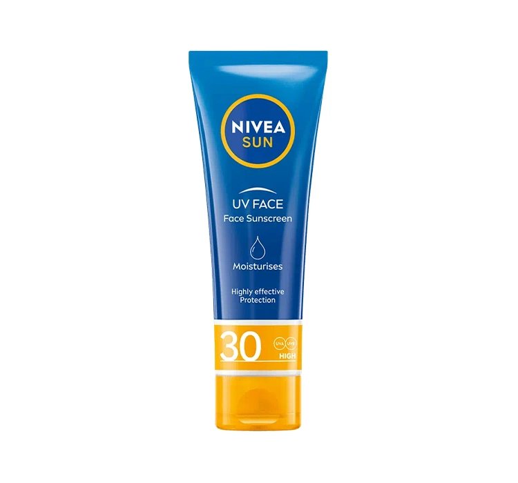 NIVEA SUN UV FACE NAWILŻAJĄCY KREM PRZECIWSŁONECZNY SPF30 50ML