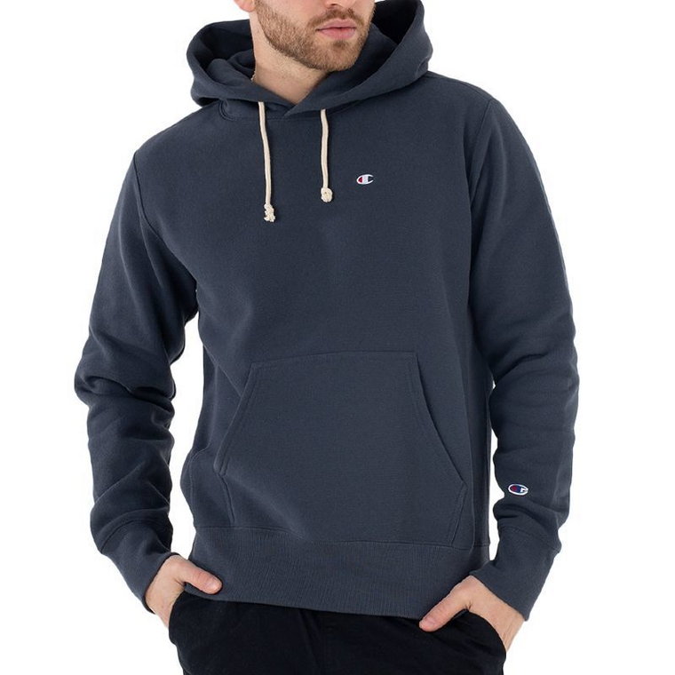 Bluza Champion Reverse Weave Fleece Hoodie 217976-BS551 - granatowa