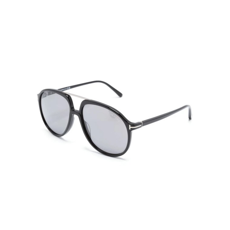 Czarne okulary przeciwsłoneczne z akcesoriami Tom Ford