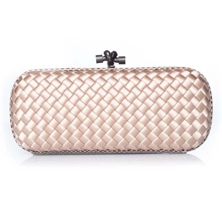 Pre-owned Leather clutches Bottega Veneta Vintage