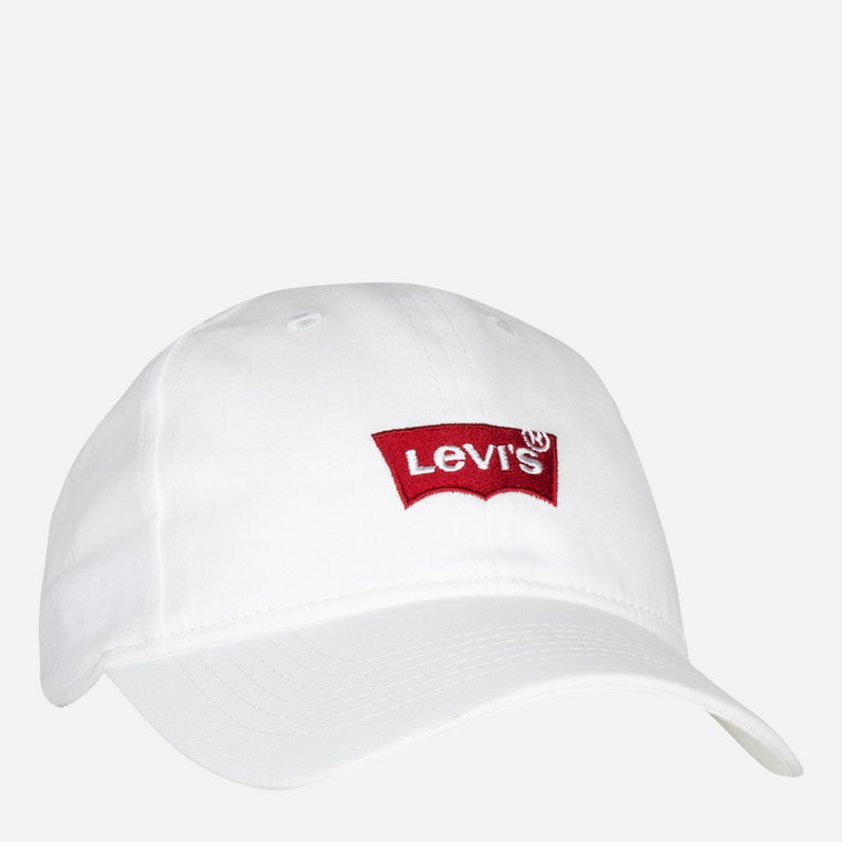 Czapka z daszkiem chłopięca Levi's Lan Core Batwing Curve Brimcap 9A8329-001 One Size Biała (3665115212624). Czapki z daskiem dla dzieci