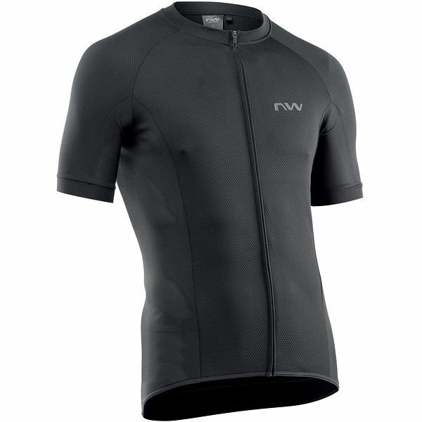 Koszulka rowerowa męska Force Full Zip Jersey Northwave