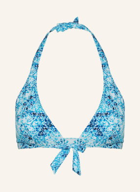 Vilebrequin Góra Od Bikini Wiązana Na Szyi Flowers Tie & Die Fleche blau