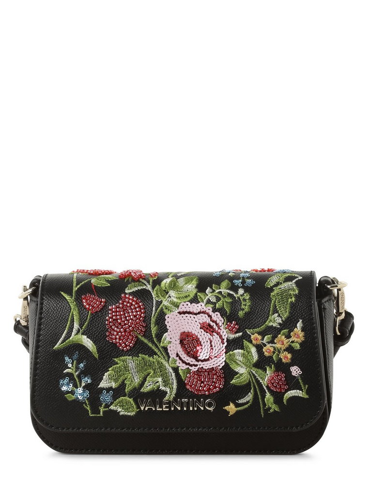 VALENTINO HANDBAGS - Torebka damska  Flor, czarny|wielokolorowy