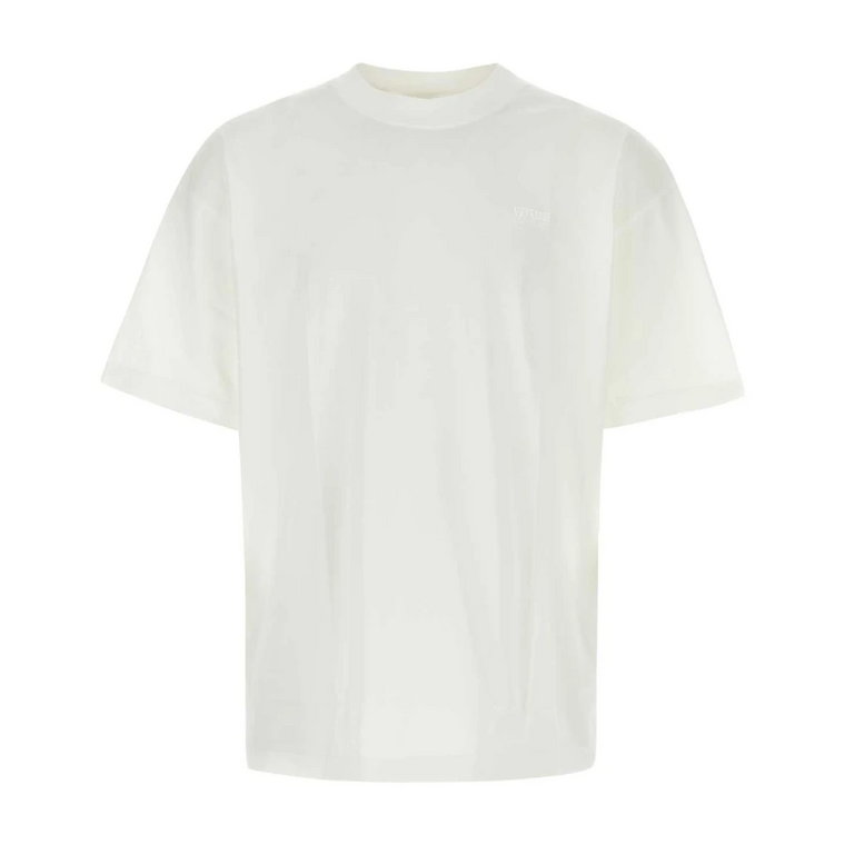 Podkreśl swój casualowy styl białym oversize`owym t-shirtem Vetements