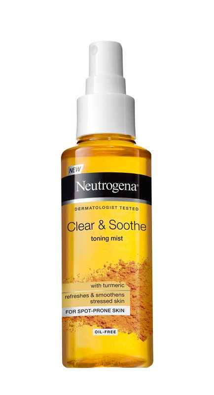 Neutrogena Clear & Soothe - Mgiełka do twarzy z kurkumą 125ml