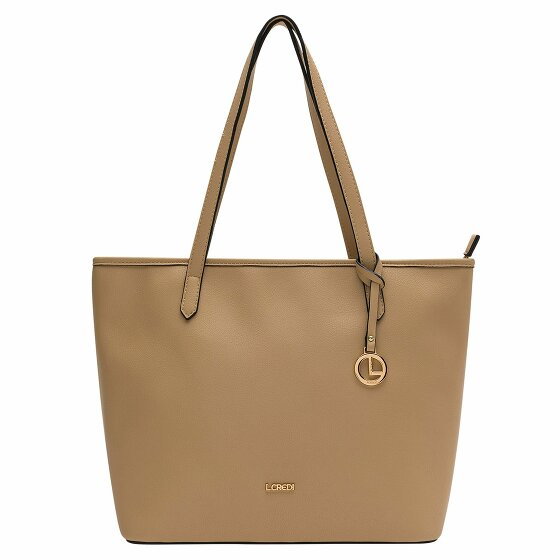 L.Credi Nilo Shopper Bag 42 cm macadamia