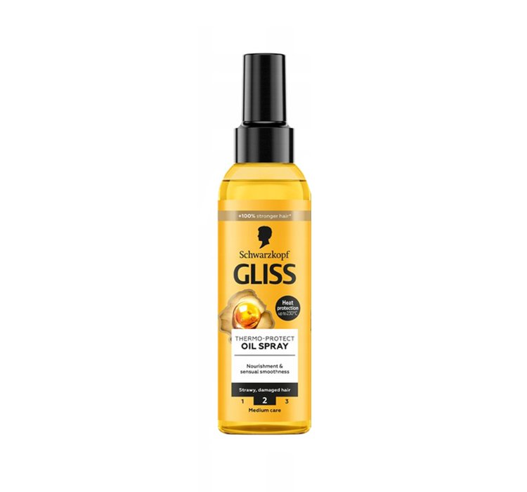 GLISS OIL NUTRITIVE TERMO-PROTECT OLEJEK DO WŁOSÓW PRZESUSZONYCH I NADWYRĘŻONYCH 150ML