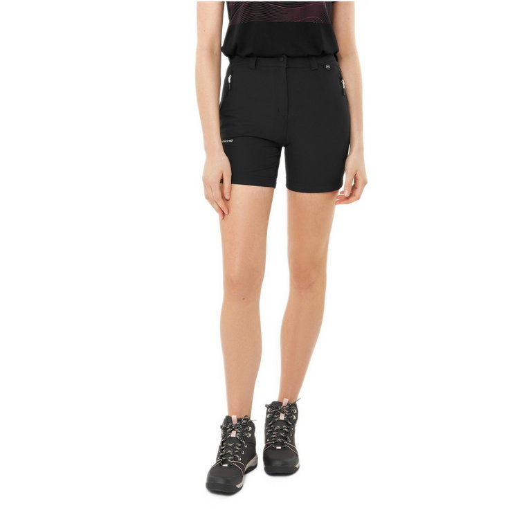 Damskie spodenki trekkingowe Viking Expander Shorts Lady black - M