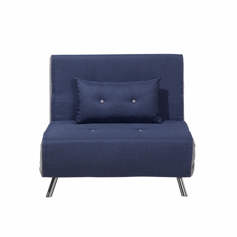 Sofa z funkcją spania niebieska Nebbia kod: 4260586354508