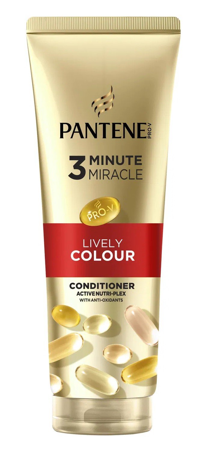 Pantene Pro-V 3 Minute Miracle Lively Colour Odżywka do włosów farbowanych