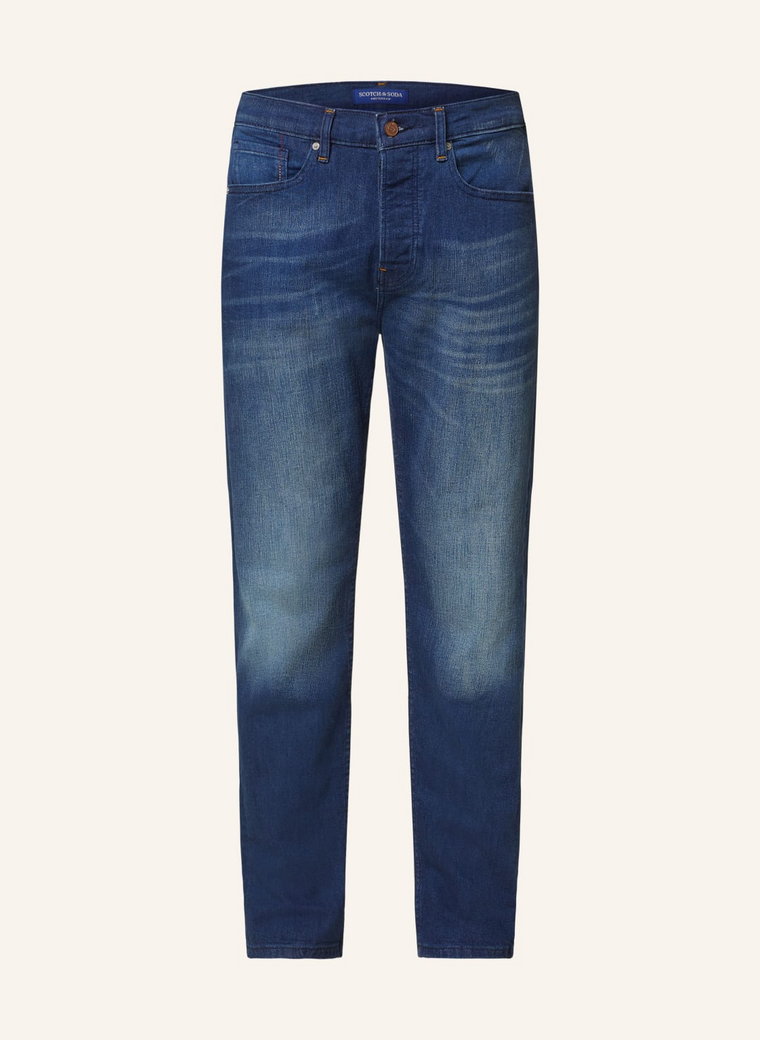 Scotch & Soda Jeansy Regular Tapered Fit blau