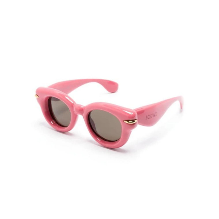 Różowe okulary przeciwsłoneczne na co dzień Loewe