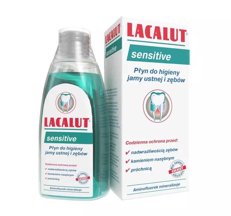 LACALUT SENSITIVE PŁYN DO PŁUKANIA JAMY USTNEJ 300ML