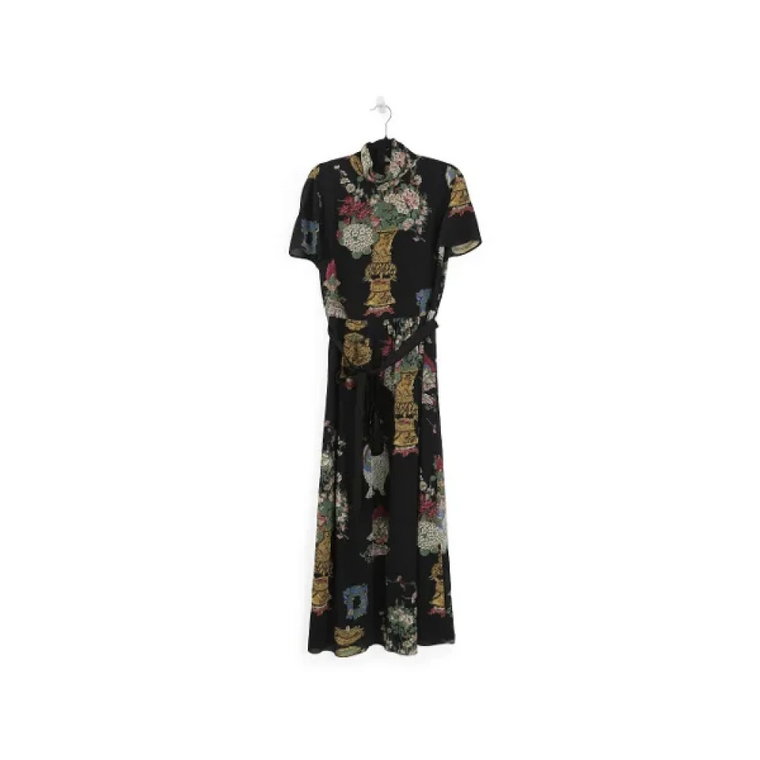 Pre-owned Silk dresses Valentino Vintage