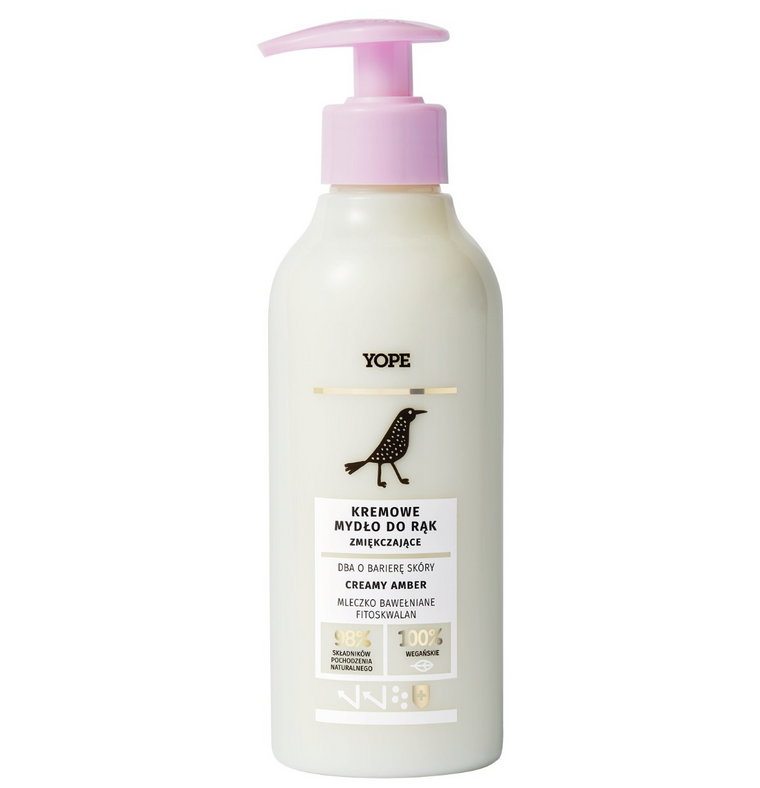 Yope Creamy Amber - kremowe, zmiękczające Mydło w płynie 300 ml