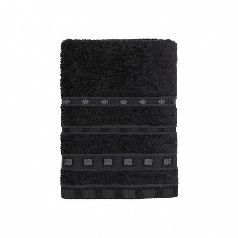 Ręcznik michael basic 50x90cm czarny kod: 80S-REC- 8061