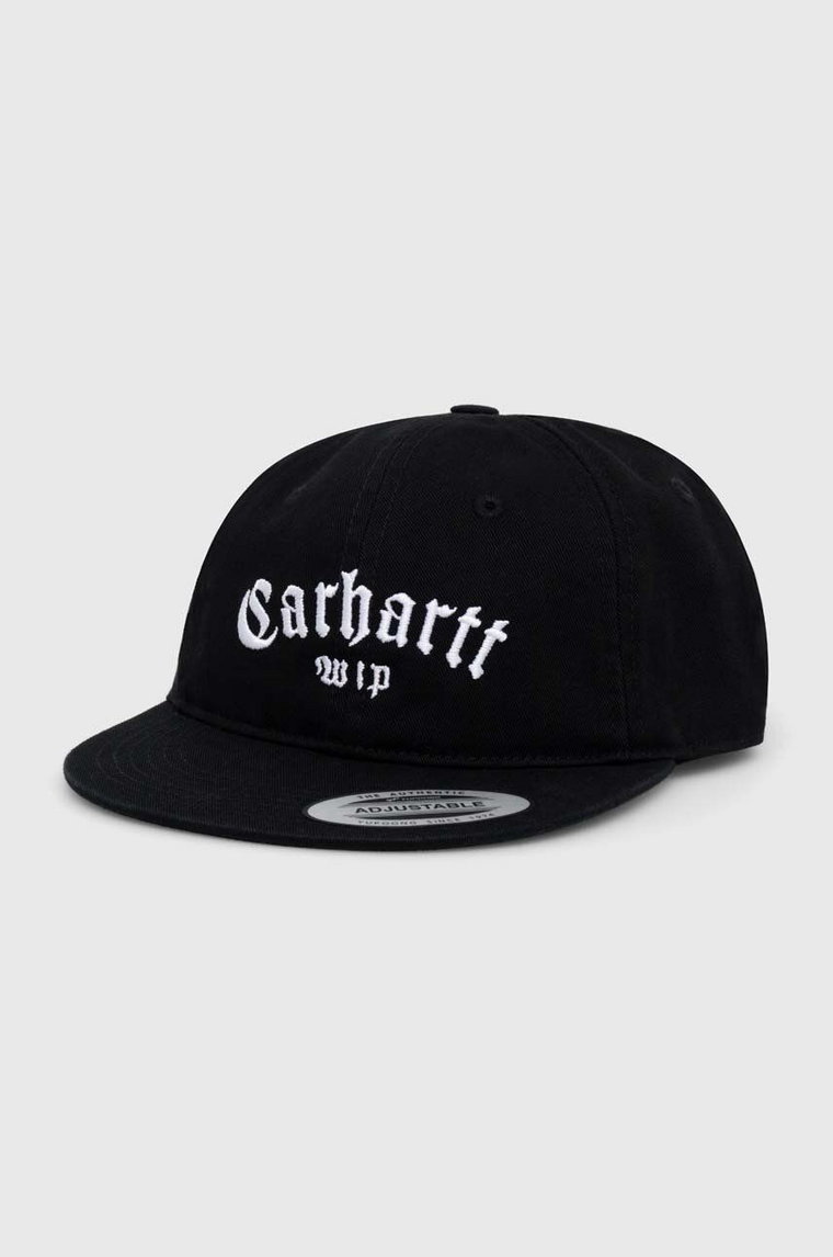 Carhartt WIP czapka z daszkiem Onyx Cap kolor czarny z aplikacją I032899.0D2XX