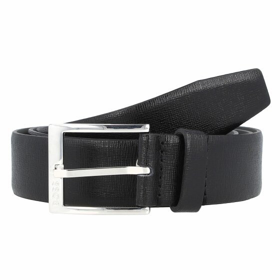 Boss Clo Belt Leather black 115 cm